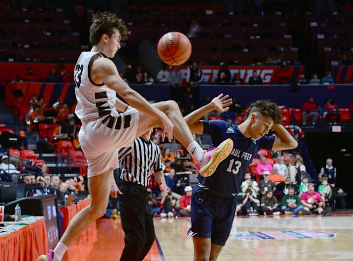 DePaul Prep Mount Carmel Illinois boys basketball March 9 2024 Tim Vizer 26806